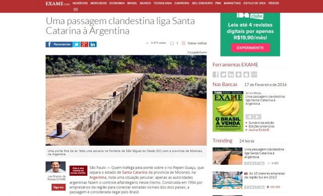 Revista exame online