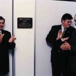 Inauguração da sede no edifício Diplomata em 1996 (foto: divulgação)