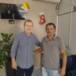 Vice-prefeito Jairo Luft também acompanhou os encontros (Foto: Divulgação) 