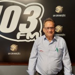 Irineu Massarollo, proprietario da Top Marte, participou do Atualidades desta quarta-feira (1º). (Foto: Marcos Lewe / Rádio 103 FM)