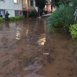 Águas tomaram conta em certos pontos da cidade: Foto: Divulgação