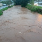 Foto: Celso Ledur / Rádio Líder / WH Comunicações - Pontos do Rio Iracema seguem causando preocupação aos moradores 