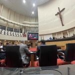 Cada Deputado Estadual pode indicar até dois estudantes de estabelecimentos de Ensino Superior para participarem do Estágio-Visita. (Foto: Divulgação Unoesc)