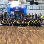 O Festival Paralímpico contou com a participação dos estudantes do Curso de Educação Física pelo terceiro ano consecutivo. (Foto: Divulgação Unoesc)