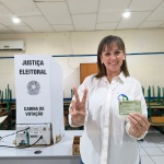 Candidata a vice-prefeita, Nadia Signor (PSDB Cidadania), da coligação “Maravilha precisa de você!” - Foto: Ana Carolina Rodrigues/WH Comunicações