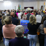 Velório de Adélio Marx reuniu centenas de pessoas (Foto: Divulgação/Prefeitura)