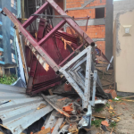 Uma das vítimas foi socorrida com vida, mas não resistiu aos ferimentos (Fotos: Corpo de Bombeiros)