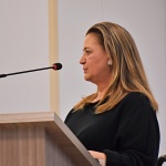 Presidente do Conselho Municipal de Cultura, Maria Inêz Frozza Borges dos Santos, falou durante a sessão