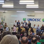 Sebrae/SC e Ameosc assinaram termo de cooperação técnica e financeira (Foto: Divulgação)