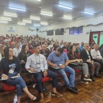 A parceria foi formalizada durante o Seminário de Desenvolvimento Regional Sustentável, realizado na Unoesc Campus São Miguel do Oeste (Foto: Divulgação).