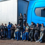 Estudantes colaboraram com a mobilização em São Bernardino. Foto: Divulgação/IMA