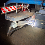 Condutor da motocicleta morreu no local do acidente (Foto: Corpo de Bombeiros)
