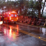 Foto: Divulgação/Corpo de Bombeiros Militar de Pinhalzinho