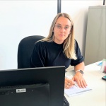 Secretária de Indústria e Comércio de Guaraciaba, Cinthia Borsatto. Foto: Divulgação