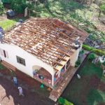 Tornado foi confirmado no município de Palmitos na sexta-feira (9) – Foto: Prefeitura de Palmitos/