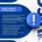 Reprodução Redes Sociais Secretaria de Saúde de Maravilha