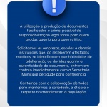 Reprodução Redes Sociais Secretaria de Saúde de Maravilha