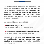 Divulgação Prefeitura de Maravilha