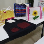 Através do projeto, diferentes modelos de ecobags foram produzidos. Foto: Tamara Finardi/ WH Comunicações/ Líder