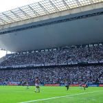 Corinthians tem o recorde de público pagante no futebol feminino, com 44.136 pessoas. Foto: Staff Images / CBF