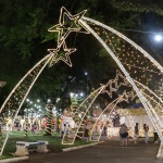 Praça Padre José Bunse (Matriz): A Magia do Nascimento de Jesus. Foto: Tamara Finardi/ WH Comunicações/ Líder