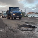 BR-163 em SMOeste / Foto: Marcos de Lima / WH Comunicações
