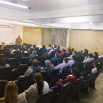 Palestra realizada na última quinta-feira (28). Foto: Divulgação/AFIBROMAR