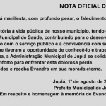 Reprodução/Administração Municipal de Jupiá