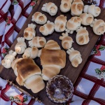 "Colombitas" preparadas por Sônia Teresinha Zardo e suas netas. Fotos: Lucas Daga