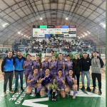 3º lugar feminino livre: A.E. Chavosas. Foto: Divulgação