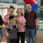 Defesa menos vazada feminino livre: Apure Guria. Foto: Divulgação