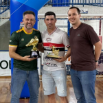 Artilheiro Masculino Veterano:  Anderson Bedin. Foto: Divulgação