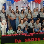 Motoristas, familiares e secretário de Saúde de Guaraciaba. Fotos: Inácio Rohden