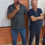 Moacir Piroca e Clóvis Boff. Fotos: Inácio Rohden