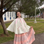 Letícia Isabel Bohrer também participou do Concurso Mais Prendada Prenda Juvenil. Foto: Divulgação