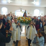 Celebração no Jardim Peperi, em São Miguel do Oeste. Fotos: Inácio Rohden