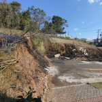 Ocorrência no bairro Madalozzo. Foto: Divulgação/Corpo de Bombeiros Militar de Maravilha