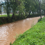 Rio Iracema durante após ocorrência de chuva em 11 de setembro. Foto: Tamara Finardi/ WH Comunicações/ Líder