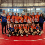 Equipe feminina obteve a 4ª colocação. Foto: Divulgação