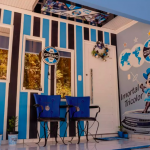 O amor pelo Grêmio está em cada canto da casa de Mercedes Cerutti. Foto: Arquivo Pessoal/