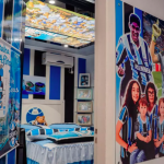 O amor pelo Grêmio está em cada canto da casa de Mercedes Cerutti. Foto: Arquivo Pessoal/