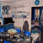 O amor pelo Grêmio está em cada canto da casa de Mercedes Cerutti. Foto: Arquivo Pessoal