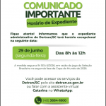Divulgação/Detran SC