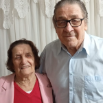 Albano Honaiser e Alda Ana Giusti Honaiser. Foto: Arquivo pessoal