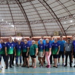 Registro de parte da equipe, realizado durante a produção da reportagem. Foto: Tamara Finardi/ O Líder/ WH Comunicações