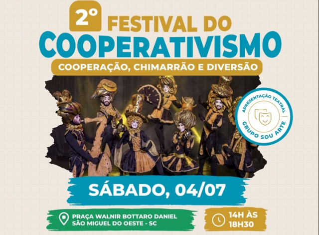Coops Day reúne atrações gratuitas para toda a família neste sábado em SMOeste