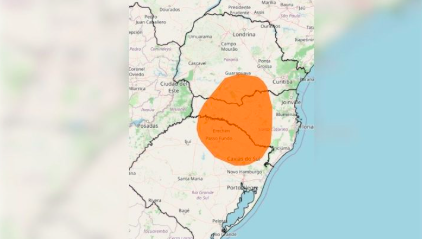 Alerta de geada coloca 152 cidades de SC em risco após primeiros flocos de neve do ano