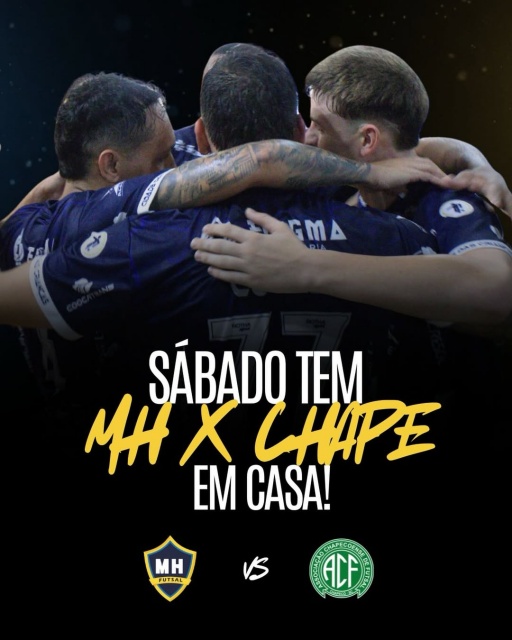Maravilha Futsal recebe Chapecoense pela Copa Santa Catarina neste sábado (16)