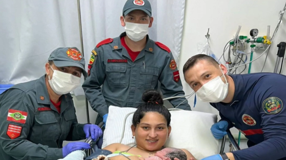 SC bate recorde de partos fora do hospital, diz bombeiros