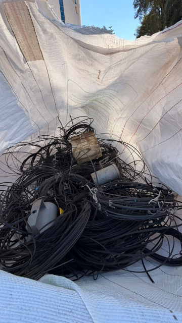 Ação recolhe cerca de 60 kg de material durante Campanha Limpa Fio em Maravilha